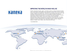 Tablet Screenshot of kaneka.com
